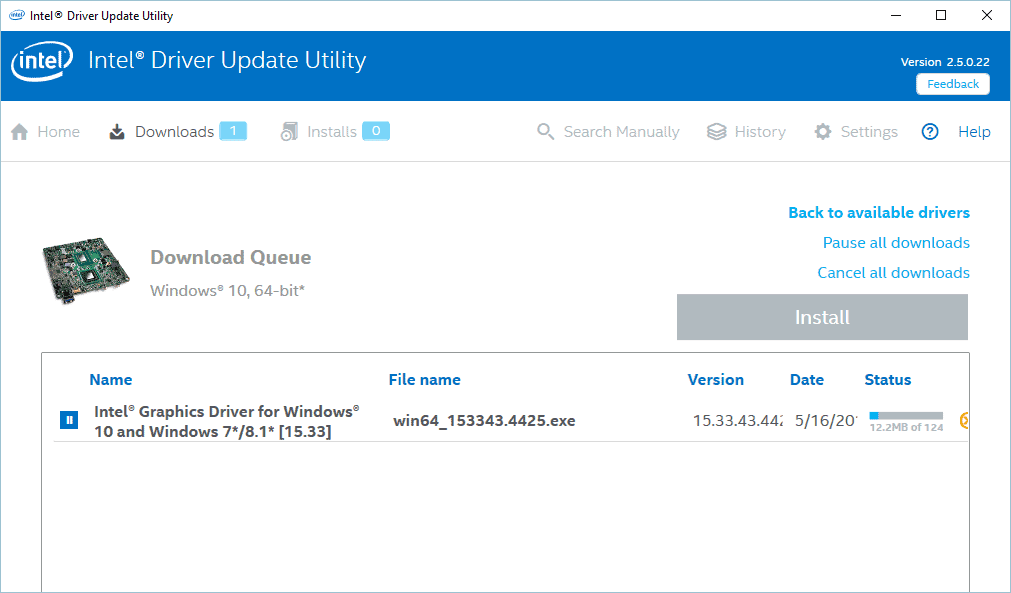 Intel Driver Update Utility