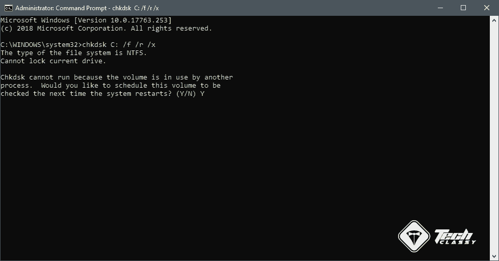 Use CHKDSK Command in Windows to Repair Hard Disk Errors