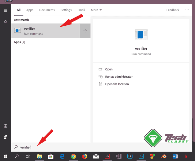 Run Driver Verifier on Windows 10