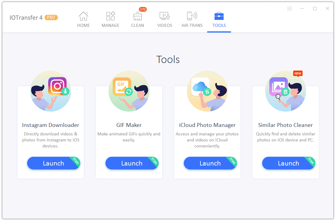 IOTransfer Extra Features