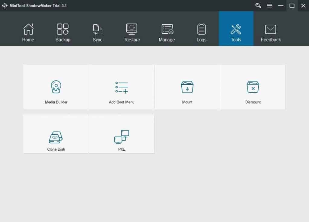 Minitool ShadowMaker Screenshot 2