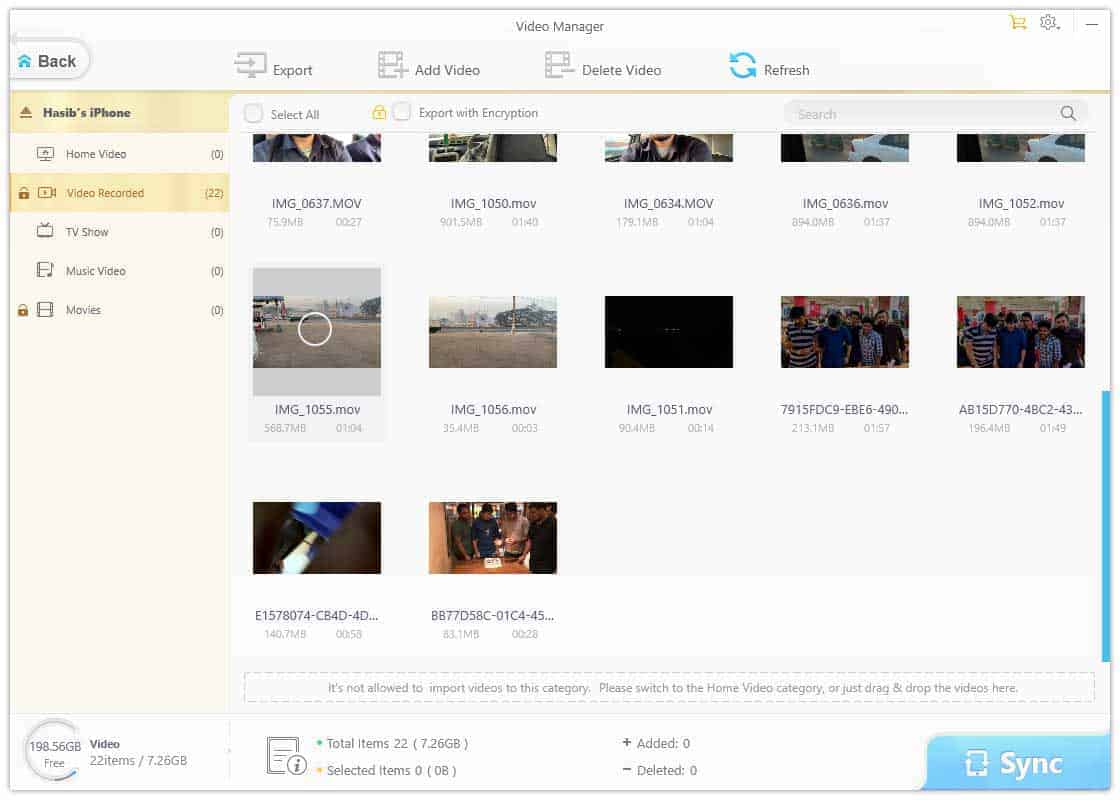 WinX MediaTrans Video Manager