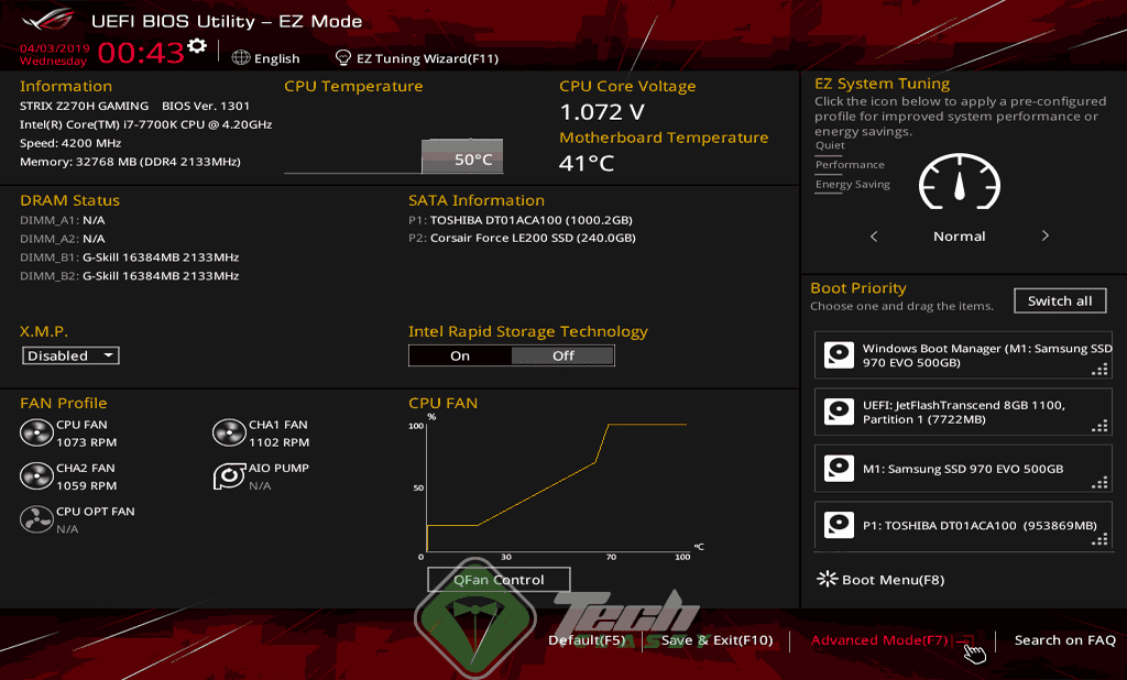 ASUS Motherboard BIOS UEFI