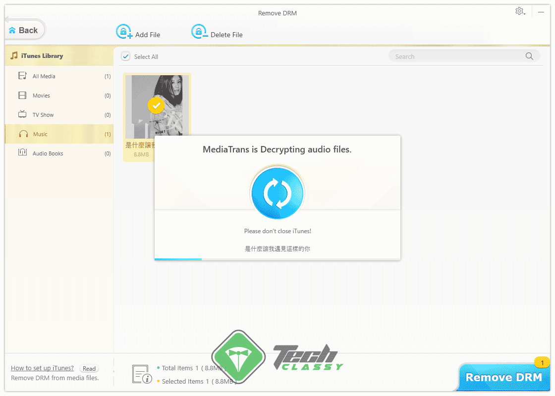 Removing DRM from Apple Music