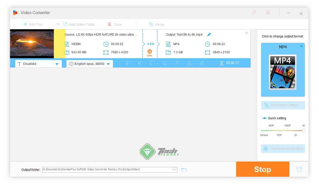 HD VCF Pro Interface