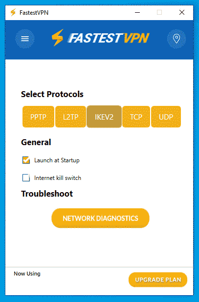 FastestVPN Protocols