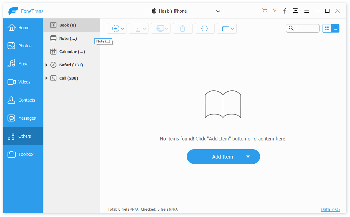 Aiseesoft FoneTrans Screenshot