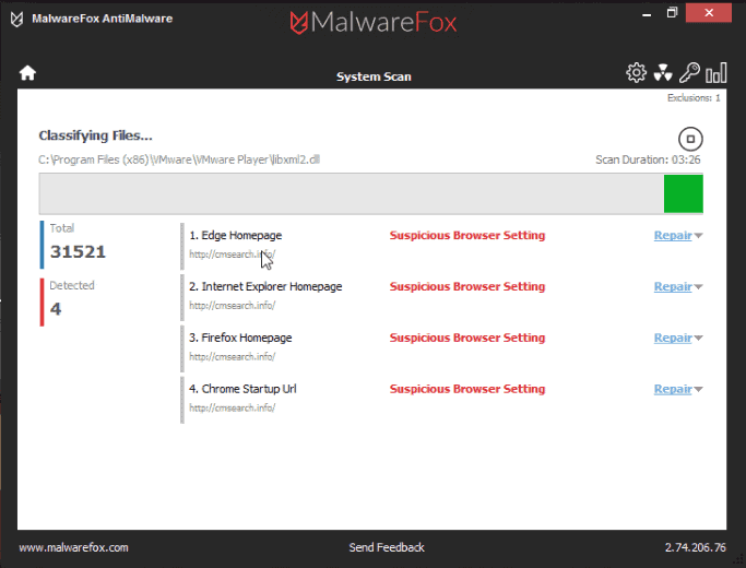 Malwarefox Screenshot3