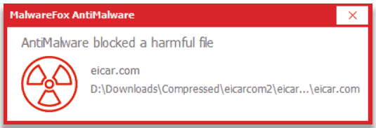 malwarefox blocked threat