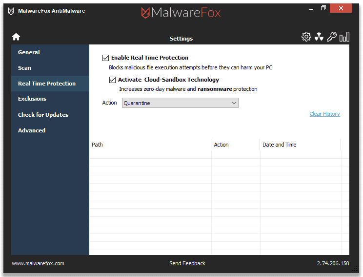 malwarefox-realtime-protection-settings