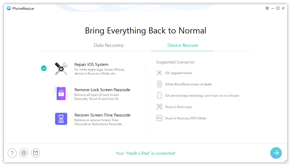 PhoneRescue Screenshot 2