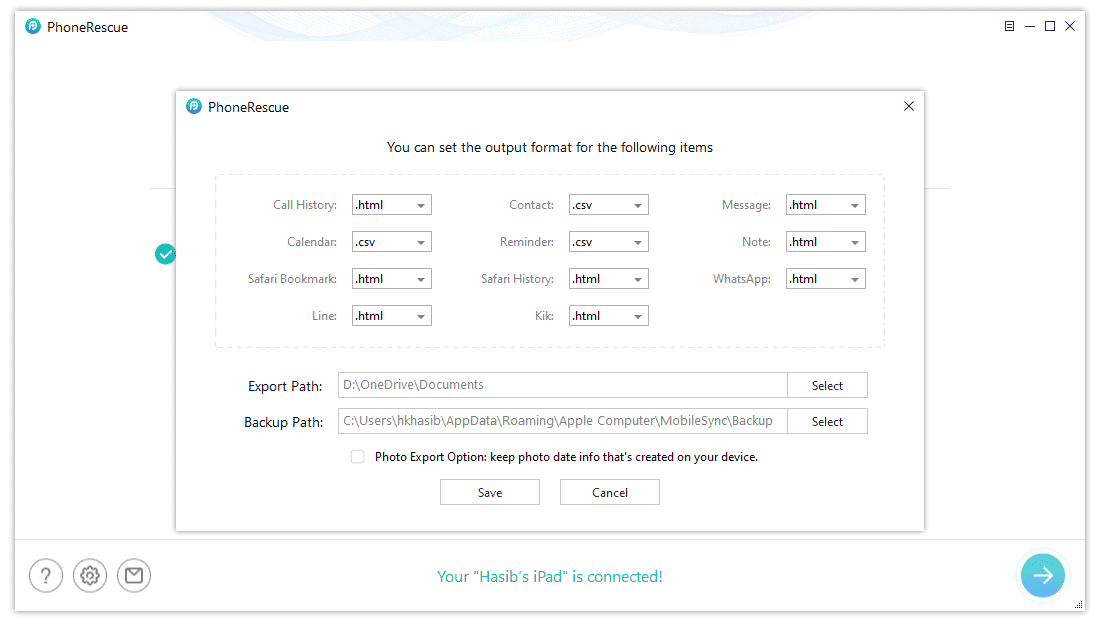 PhoneRescue Screenshot 3