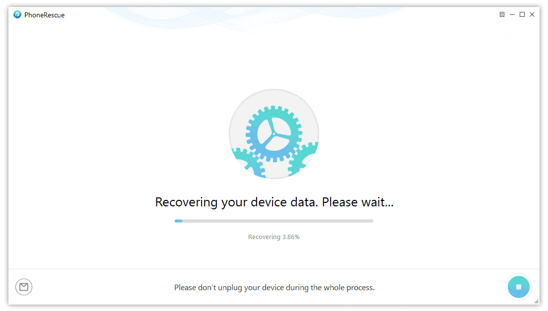Recovering lost iPhone Data using iMobie PhoneRescue