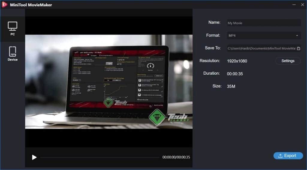 MiniTool Movie Maker Screenshot 4