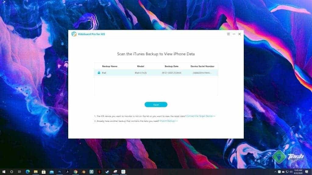 KidsGuard Pro Screenshot Desktop App