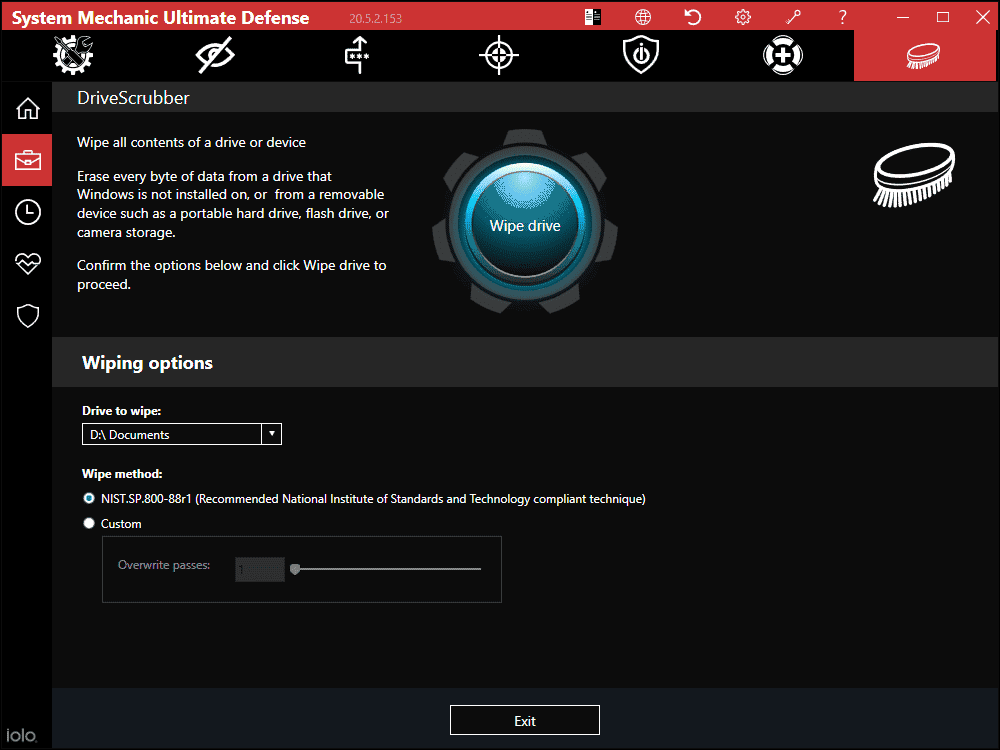 Data Scrubber: System Mechanic Pro and Ultimate Defense
