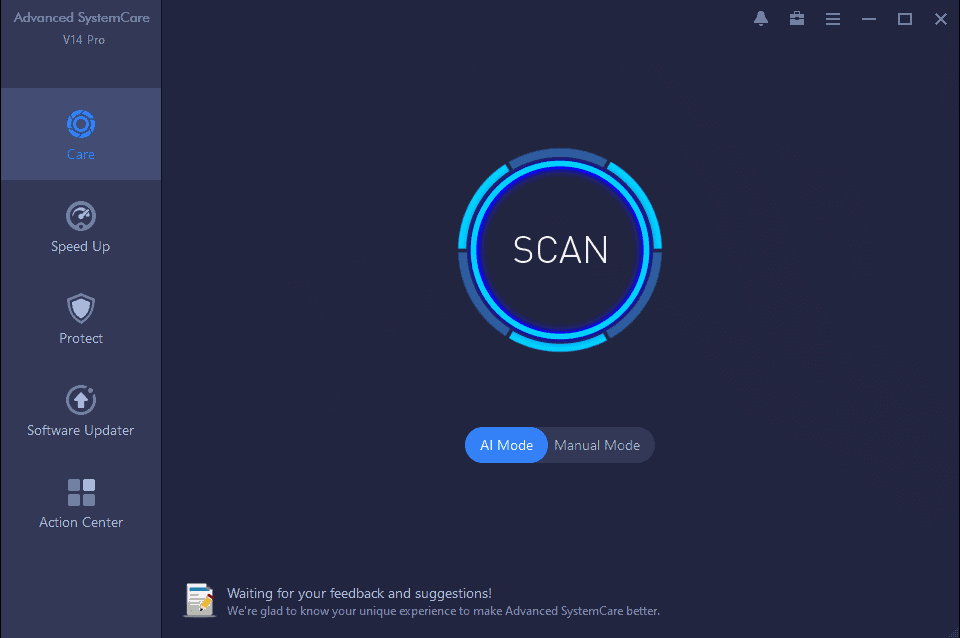 Advanced SystemCare 14 Pro Screenshot 1