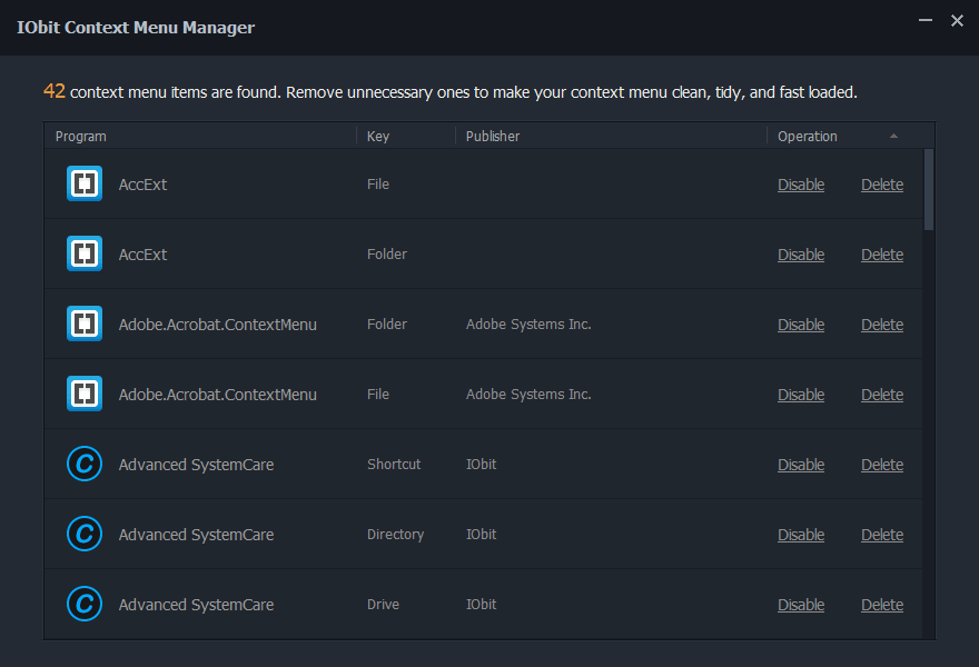 Asc Pro Context Menu Manager