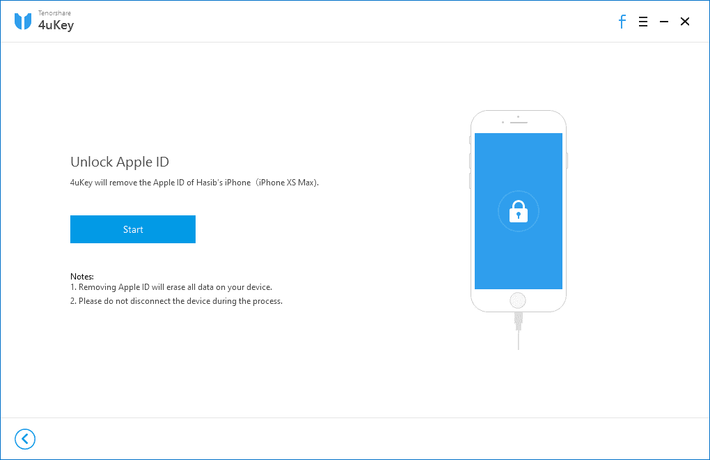 tenorshare 4ukey unlock apple id