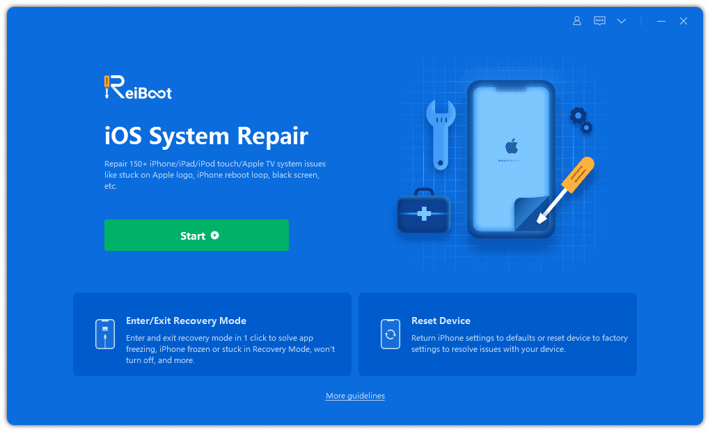 tenorshare reiboot screenshot 1
