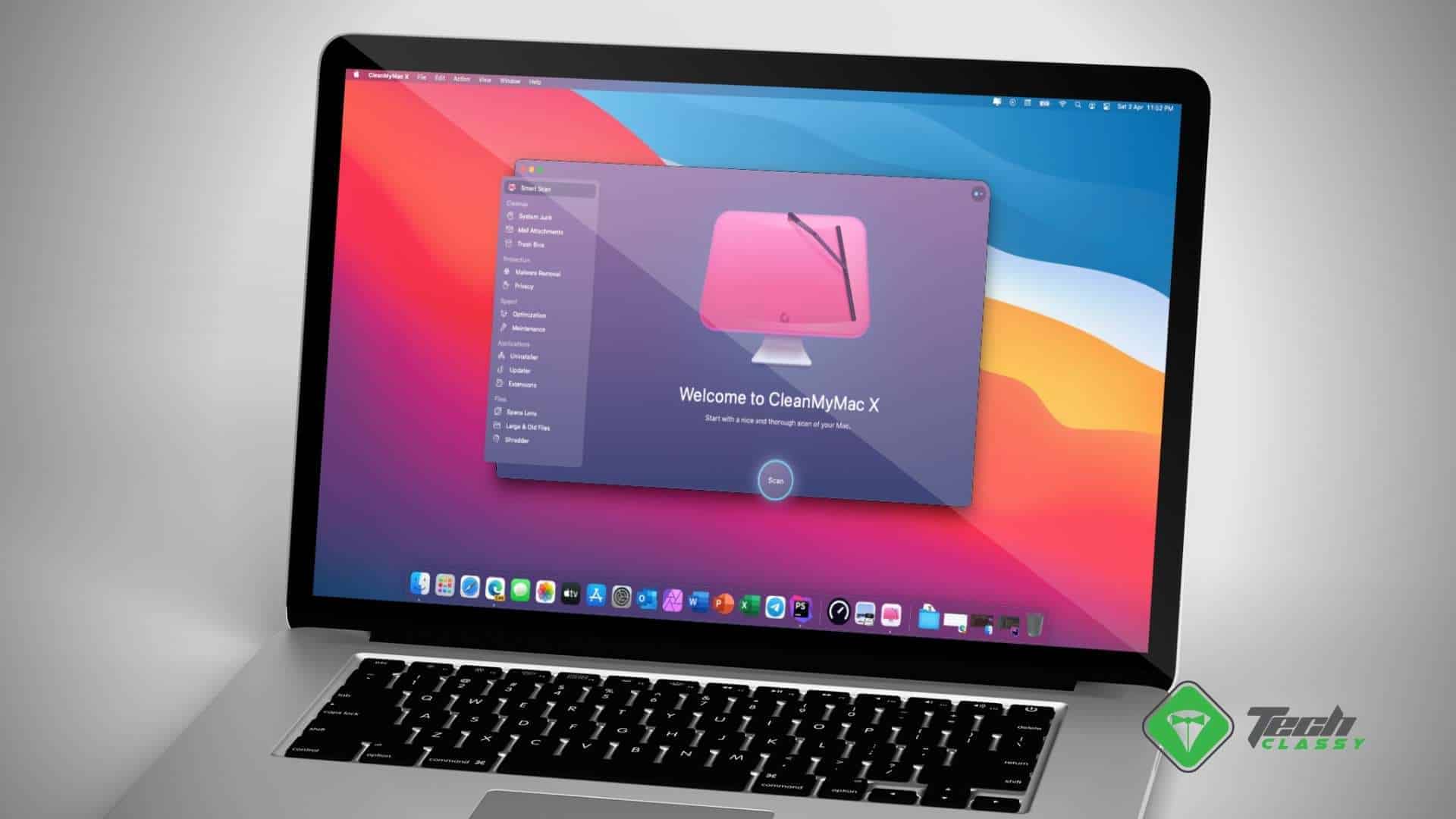 cleanmymac x macbook macos bigsur CleanMyMac X running natively on m1 Macbook pro macOS BigSur