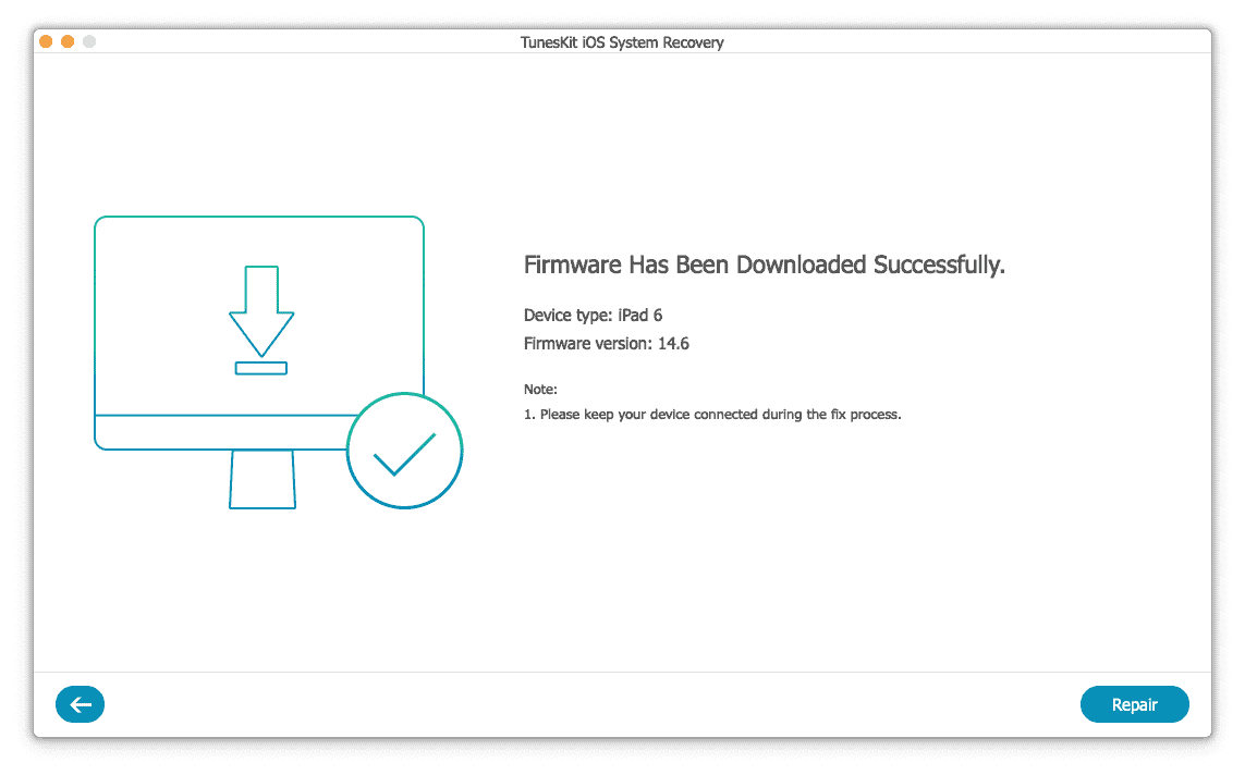tuneskit ios system recovery scr6