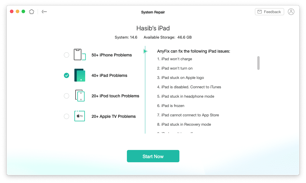 iMobie AnyFix Screenshot 2