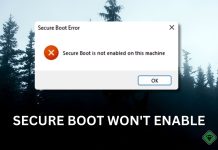 How to Fix Secure Boot Won’t Enable on Windows 11 how to fix secure boot won't enable