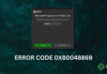 How to Fix Error Code 0x80048869 on Windows 11 How to Fix Error Code 0x80048869 on Windows 11
